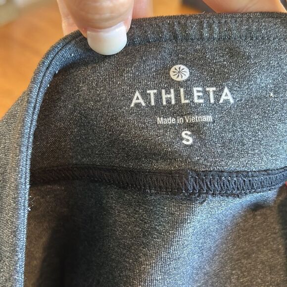 Athleta Gray A-Line Zipper Pocket Skirt - Picture 4 of 5